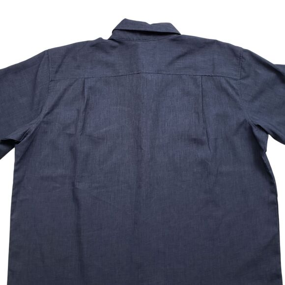 Orvis Tech Shirt Mens XXL Blue Short Sleeve Performance - Picture 9 of 10